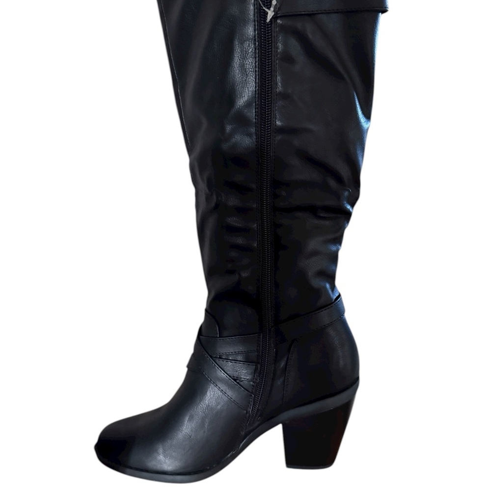 NWT Rialto Black Boots, Size 8 M - Picture 6 of 8